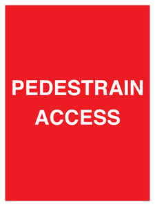 PEDESTRAIN ACCESS